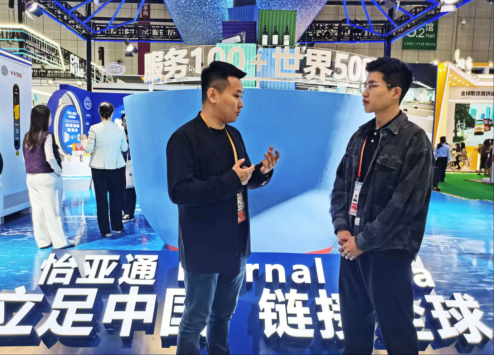 进博故事丨jinnianhui今年会王辉：进博会促进商业和文化交流